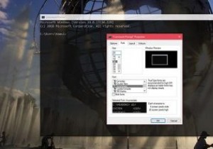 Windows 10のコマンドプロンプトにカスタムフォントを追加する方法
