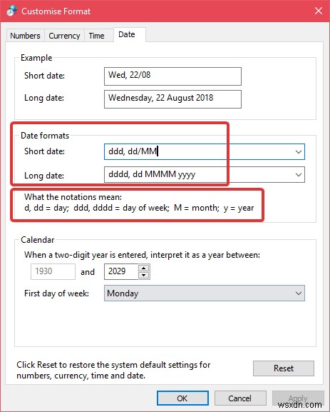 Windows10で時刻と日付の形式を完全にカスタマイズする方法 