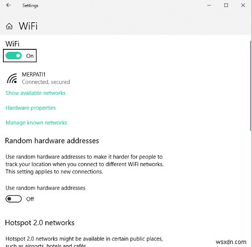 Windows10でWi-Fiが機能しない問題を修正する方法 