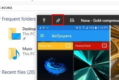 スペースバーを使用してファイルをすばやくプレビューするためにWindows10でクイックルックを取得する方法 