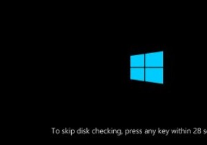 WindowsでChkdskカウントダウン時間を変更する方法 