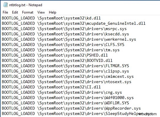 Windowsでブートログを有効または無効にする方法 