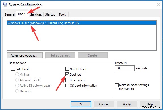 Windowsでブートログを有効または無効にする方法 