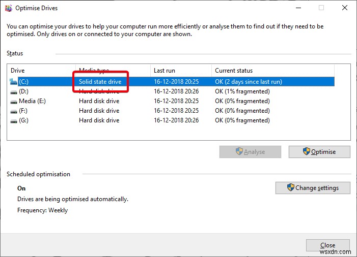 WindowsシステムにSSDまたはHDDがあるかどうかを確認する方法 