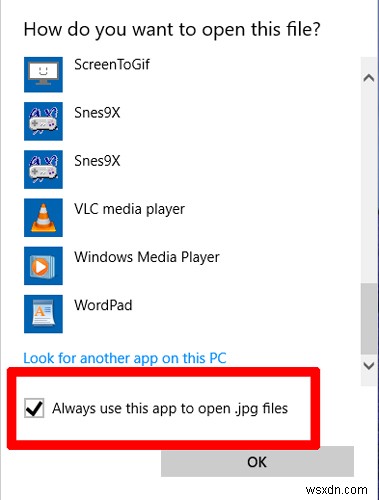 Windows 10でファイルの関連付けを変更、リセット、および置換する方法
