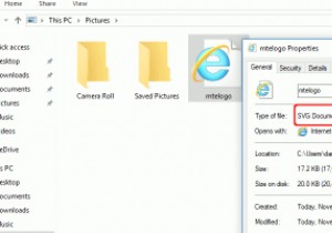 WindowsエクスプローラーでSVGサムネイルを表示する方法 