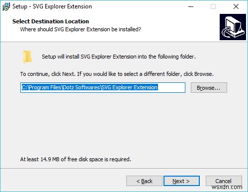 WindowsエクスプローラーでSVGサムネイルを表示する方法 