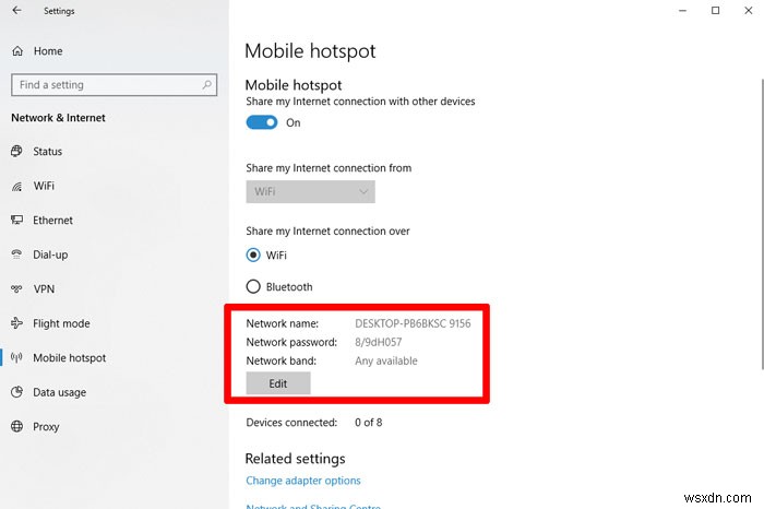 Windows10をWi-Fiモバイルホットスポットに変える方法 