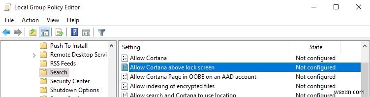 Windows10のロック画面でCortanaを無効にする方法 