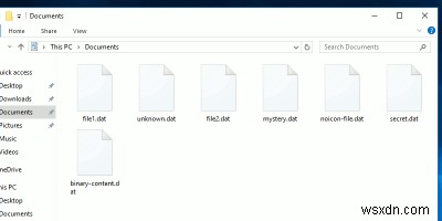 Windows10でDATファイルを開く方法 