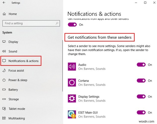 Windows10の通知をパーソナライズする方法 