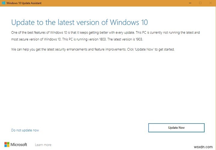 Windows10バージョン1903のインストールに失敗する問題を修正する方法 