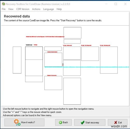 CorelDRAWのRecoveryToolboxで重要なグラフィックを保存する 