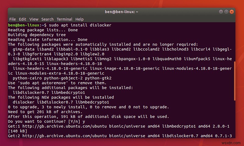 LinuxからBitlockerで暗号化されたWindowsパーティションにアクセスする方法 