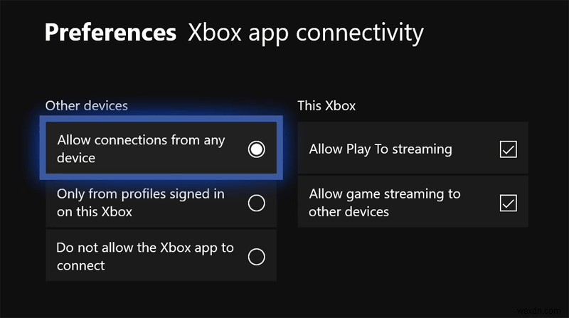 XboxOneゲームをWindowsPCにストリーミングする方法 