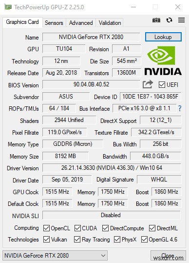 Windows10PCでグラフィックカードを識別する方法 