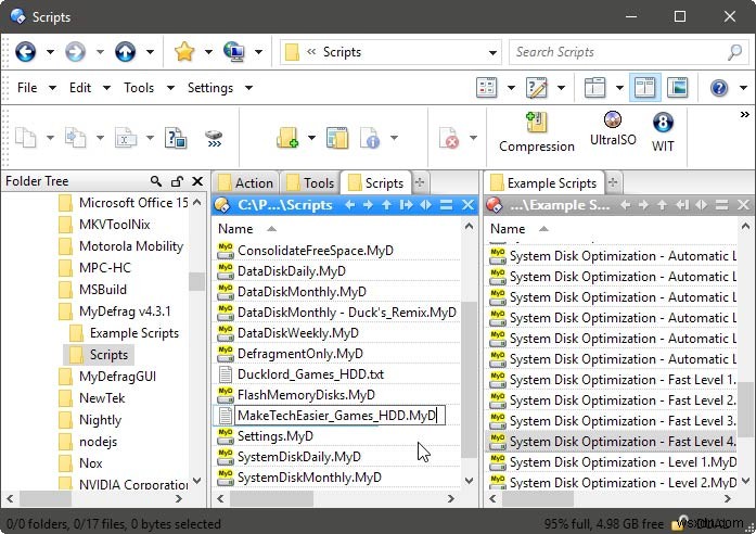 MyDefragを使用してハードディスクを完全に最適化する方法 