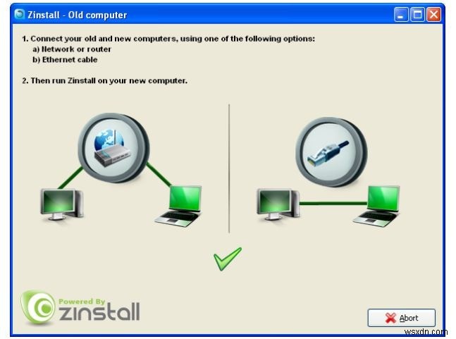 ZinstallWinWinを使用してWindows7からWindows10にプログラムとファイルを転送する 