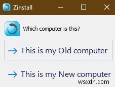 ZinstallWinWinを使用してWindows7からWindows10にプログラムとファイルを転送する 