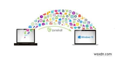 ZinstallWinWinを使用してWindows7からWindows10にプログラムとファイルを転送する 