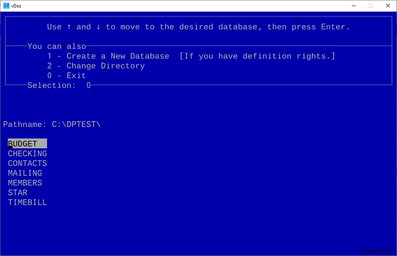vDOSを使用してWindows10で古いDOSプログラムを実行する方法 