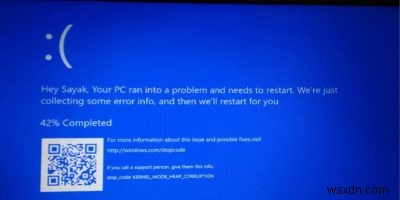 Windows10で死のエラーのブルースクリーンを修正するための最良の方法 