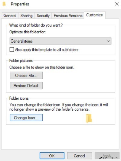 Windows10で非表示のフォルダーを作成する方法 