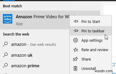 新しいAmazonPrimeVideoWindows10アプリの使用方法 