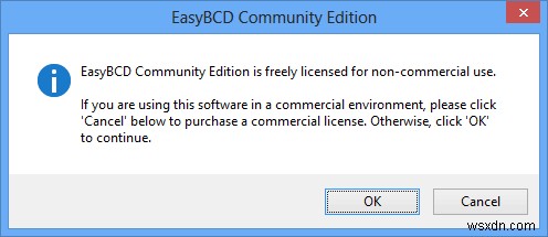 EasyBCDを使用してWindowsのブートメニューを構成する方法 