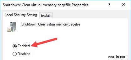 Windows10のシャットダウン時にPagefile.sysを自動的に削除する方法 