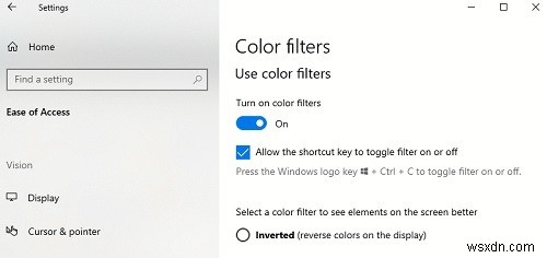 色覚異常の場合にWindowsを使いやすくする方法 