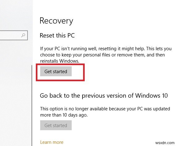 Windows10をデフォルト設定に工場出荷時にリセットする方法 