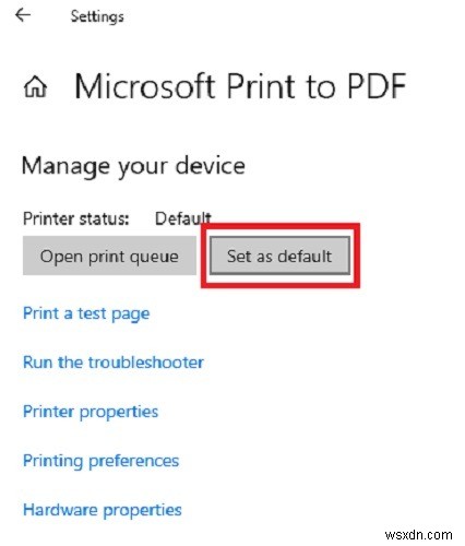 Windows10のデフォルトプリンターを設定する方法 