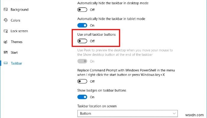 Windows10で画面のスペースを最大化する方法 