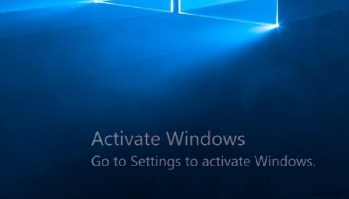 Windowsアクティベーション透かしを削除する方法 