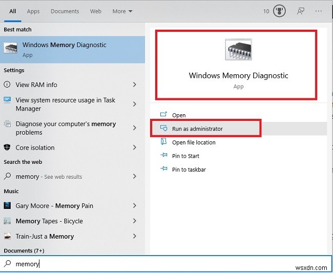 Windowsメモリ診断ツールを使用してメモリの問題を見つける方法 