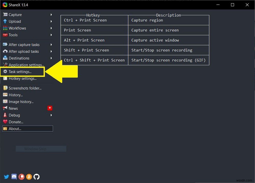 Windowsでマウスカーソルを使用してスクリーンショットを撮る方法 