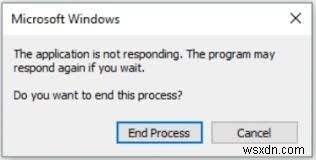 応答しないWindowsアプリケーションを修正する方法 