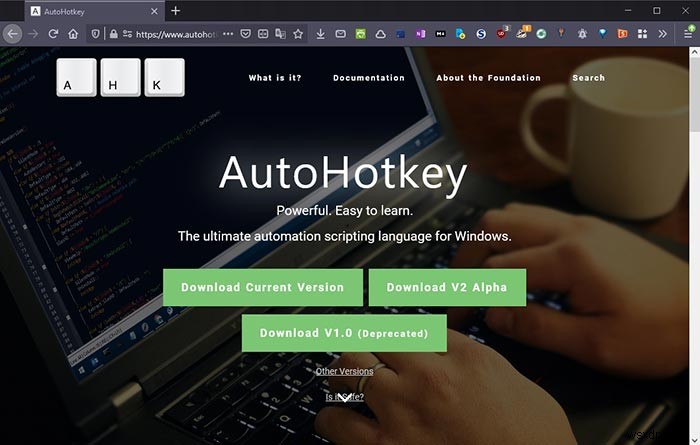 AutoHotkeyを使用してアプリおよびサイト固有のショートカットを作成する方法 