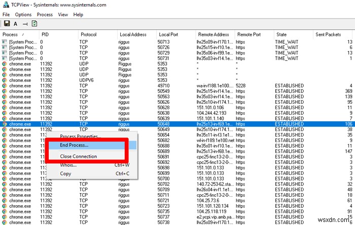 Windows10で使用中のポートを確認する方法 