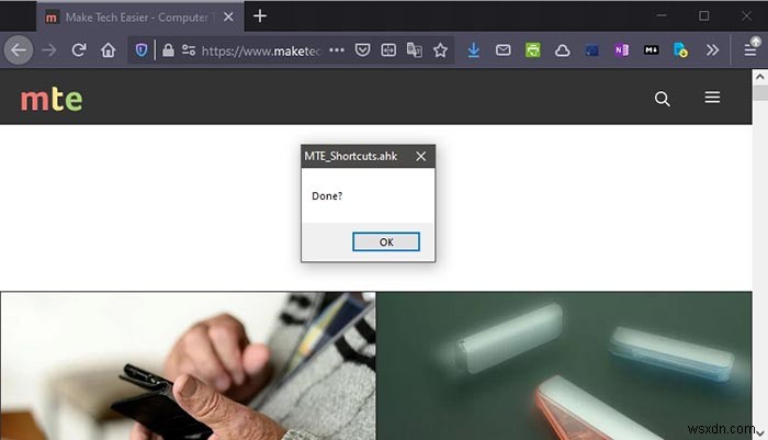 AutoHotkeyを使用してアプリおよびサイト固有のショートカットを作成する方法 