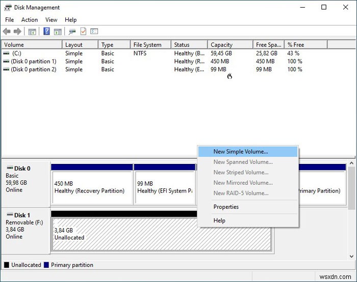 Windows10でUSBドライブをフォーマットする方法 