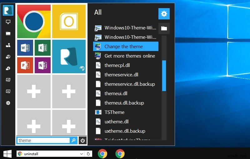 Windows7用のWindows10テーマを取得してインストールする 