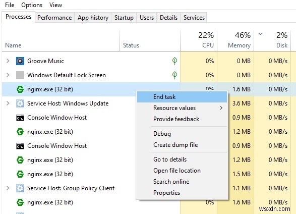 WindowsにNginxサーバーをインストールして実行する方法 