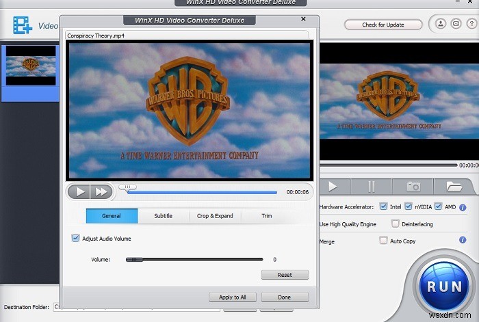 WinX HDビデオコンバーターデラックスでビデオを圧縮（最大70％オフ） 