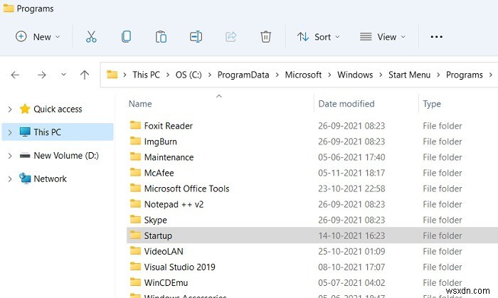 すべてのユーザーのWindowsスタートアップフォルダーを検索して管理する方法 