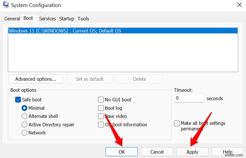 Windows11をセーフモードで起動する方法 