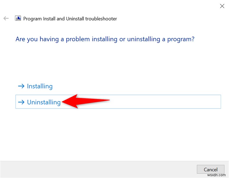 Windows10でアンインストールされないプログラムをアンインストールする方法 