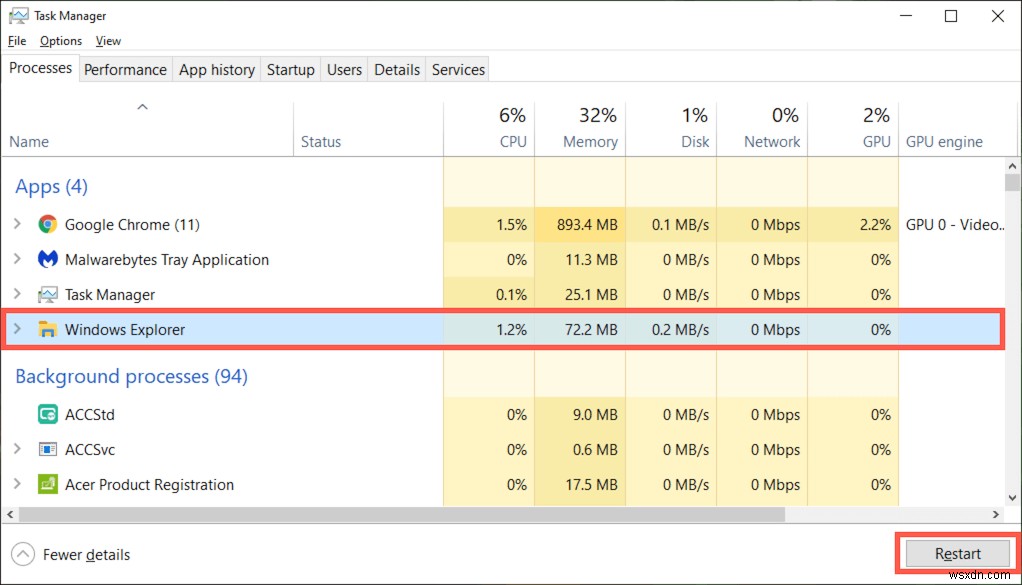 Windows10で空白のアイコンを修正する方法 