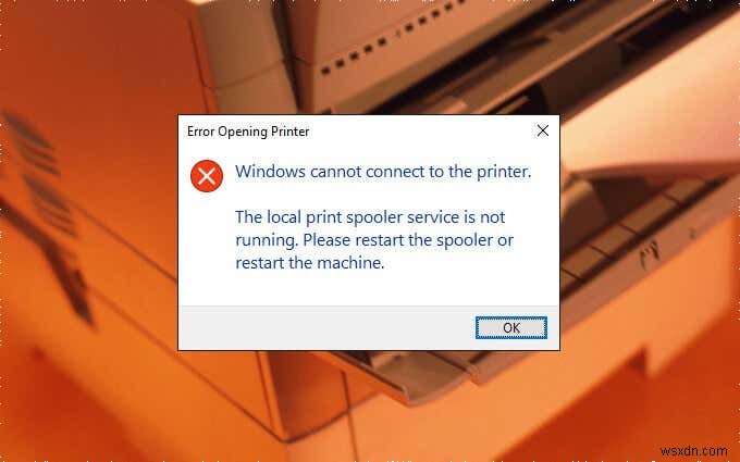 修正：Windows10で印刷スプーラーが停止し続ける 